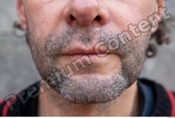 Mouth Man Casual Average Bearded Street photo references